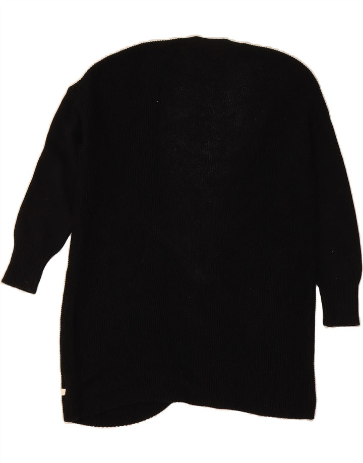 AMERICAN EAGLE Womens Longline Open Cardigan Sweater UK 10 Small Black Vintage American Eagle and Second-Hand American Eagle from Messina Hembry 