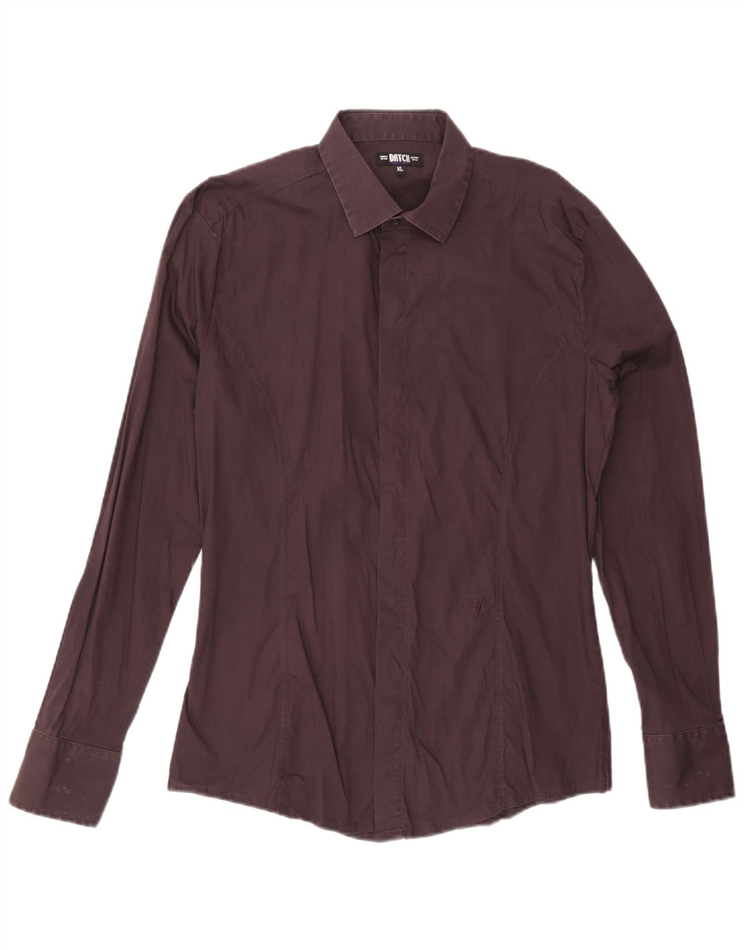 Camicia da uomo Datch XL in cotone marrone