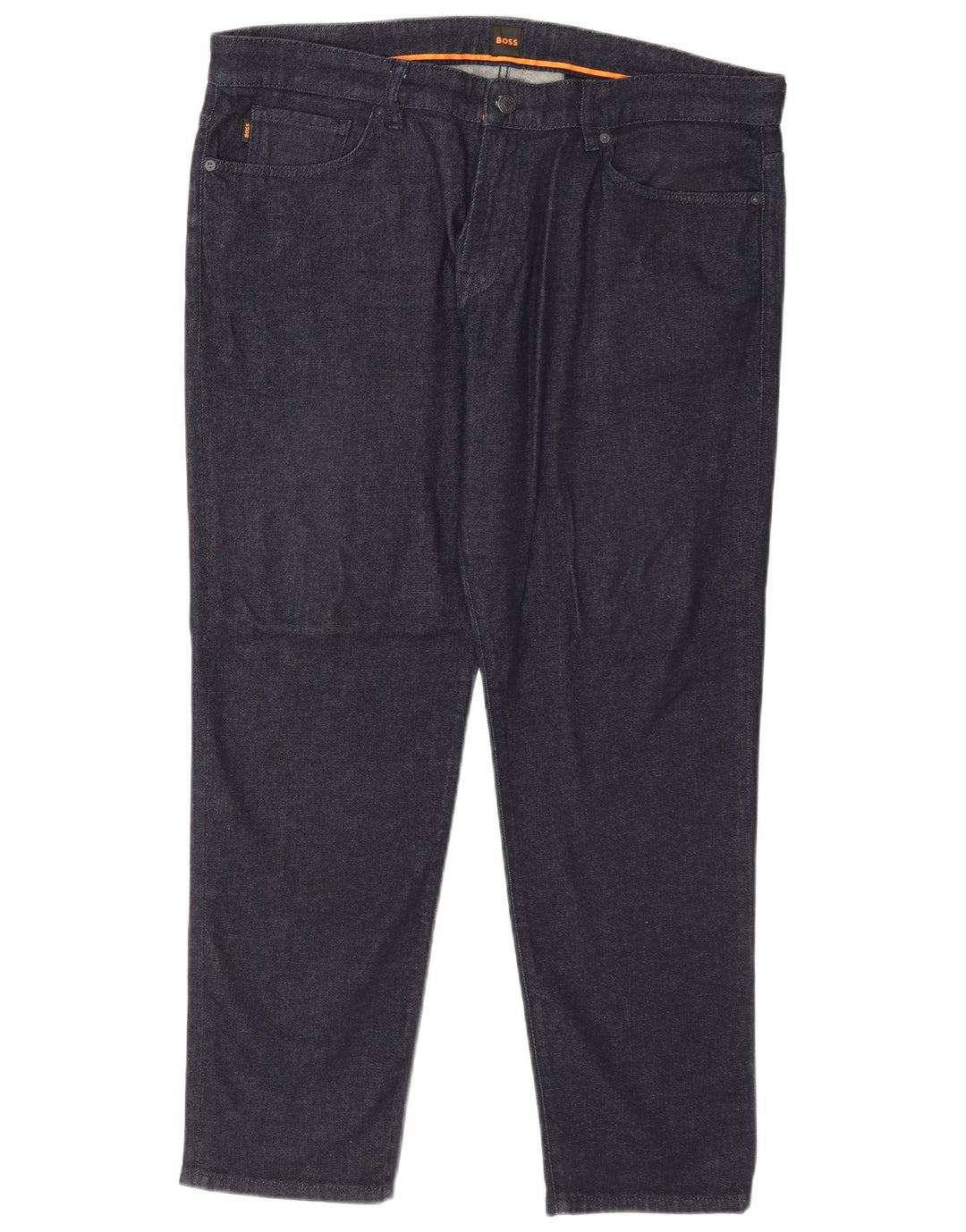Jeans slim da uomo Hugo Boss W38 L32 cotone blu navy