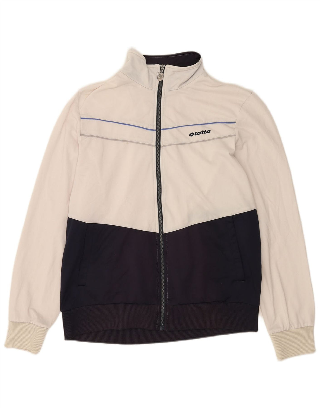 Giacca da tuta da uomo Lotto Large White Colourblock