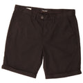 JACK & JONES Pantaloncini chino da uomo medi W30 poliestere nero