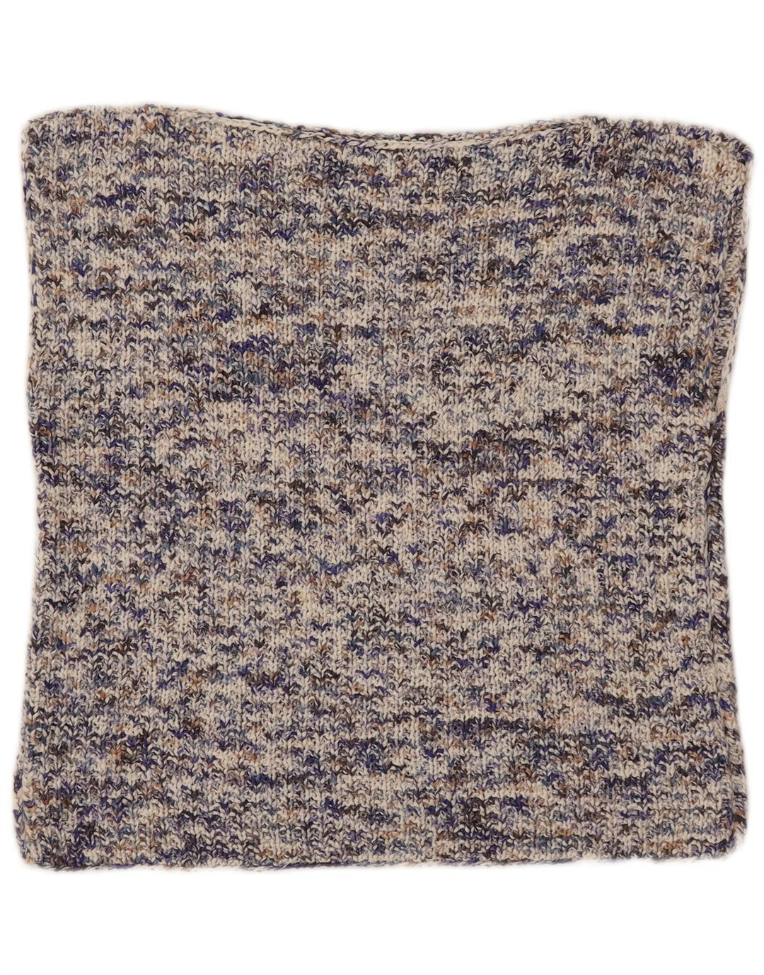 Canotta vintage da donna, taglia UK 14, grande, multicolore, chiazzata