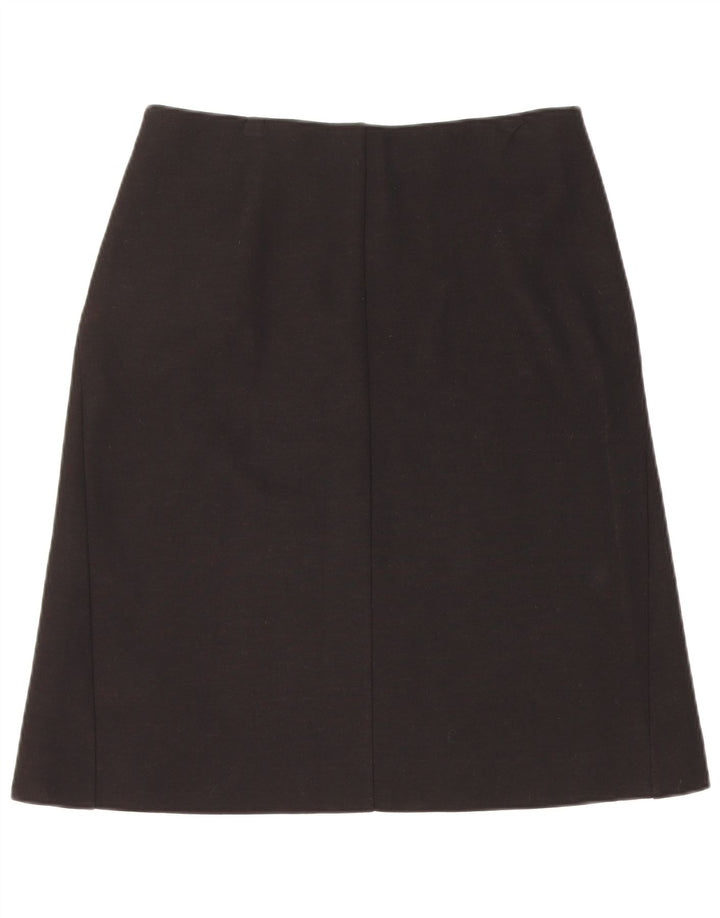 Gonna a trapezio da donna Cos piccola W29 viscosa nera