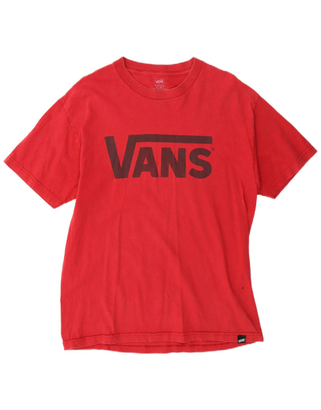 Maglietta grafica da uomo Vans grande rossa