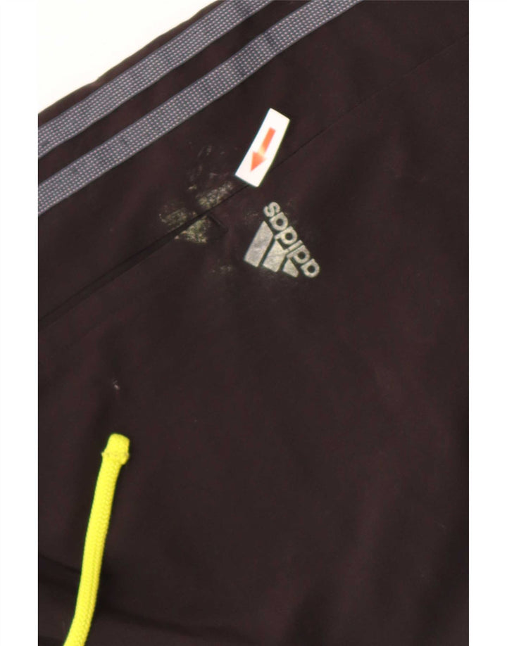 Pantaloncini sportivi Adidas Climacool da ragazzo 15-16 anni in poliestere nero