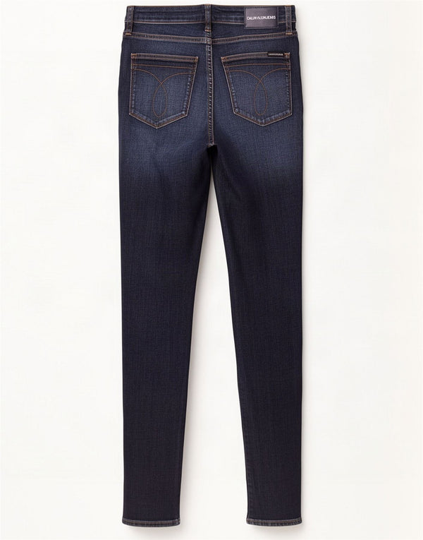 Calvin Klein Jeans skinny da donna W29 L32 Blu navy Cotone