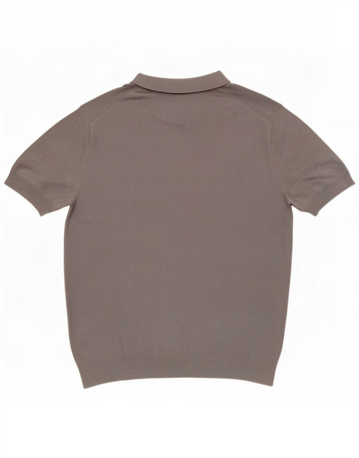 Zara Polo da uomo grande in Lyocell grigio
