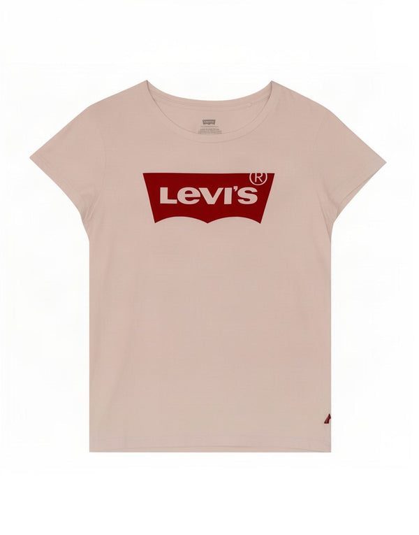 T-shirt grafica da donna Levi's Top UK 12 Medium White
