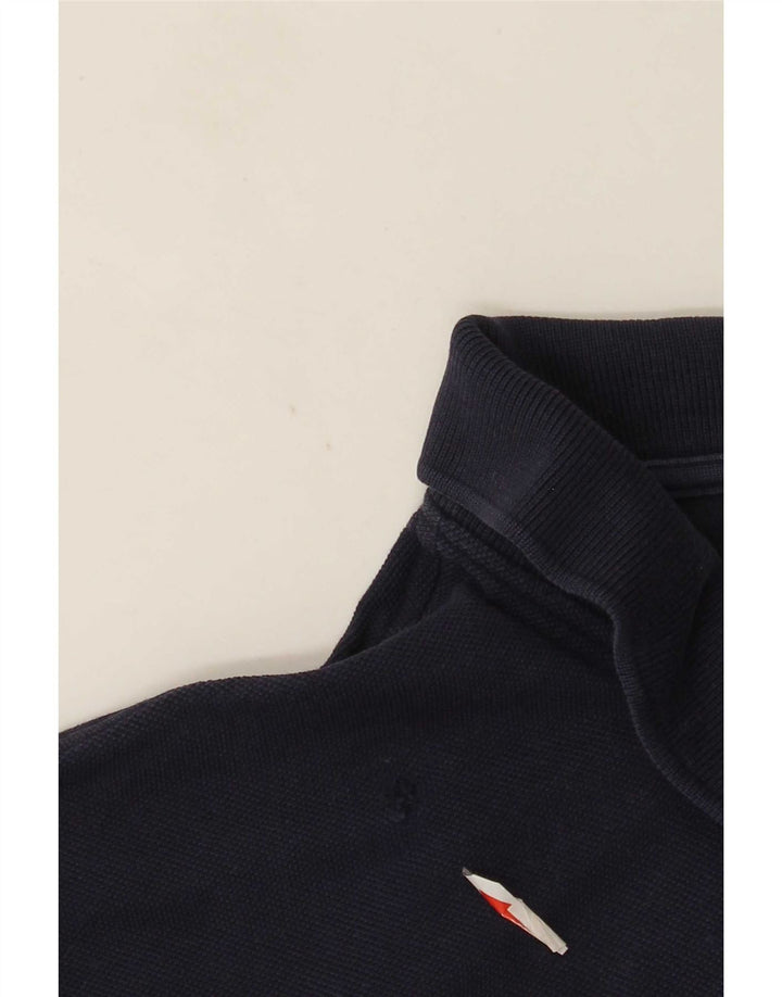 Polo da uomo Lacoste taglia 6 XL in cotone blu navy