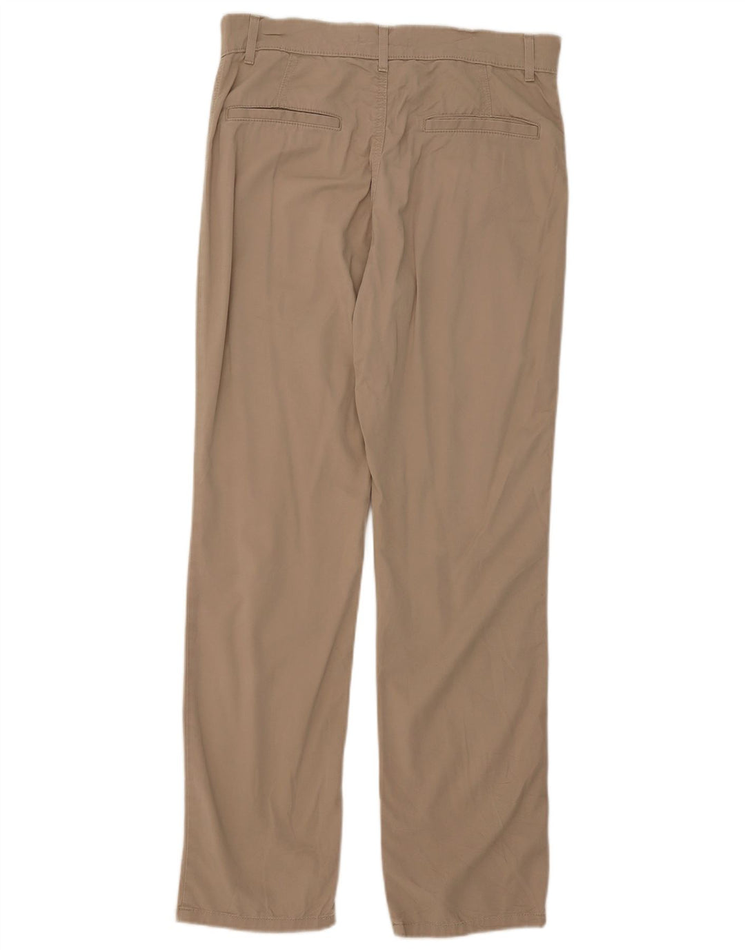 Pantaloni casual dritti da donna Marks & Spencer UK 12 Medium 32 L30 Beige