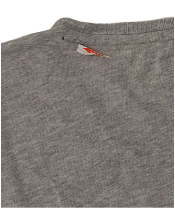 T-shirt da uomo vestibilità regolare Tommy Hilfiger Top XL grigio chiazzato