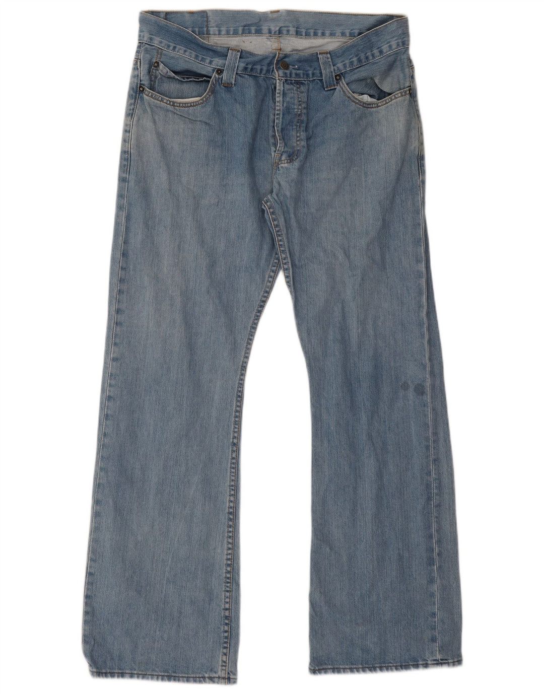 Levi's Uomo 551 Jeans Bootcut W36 L32 Cotone Blu