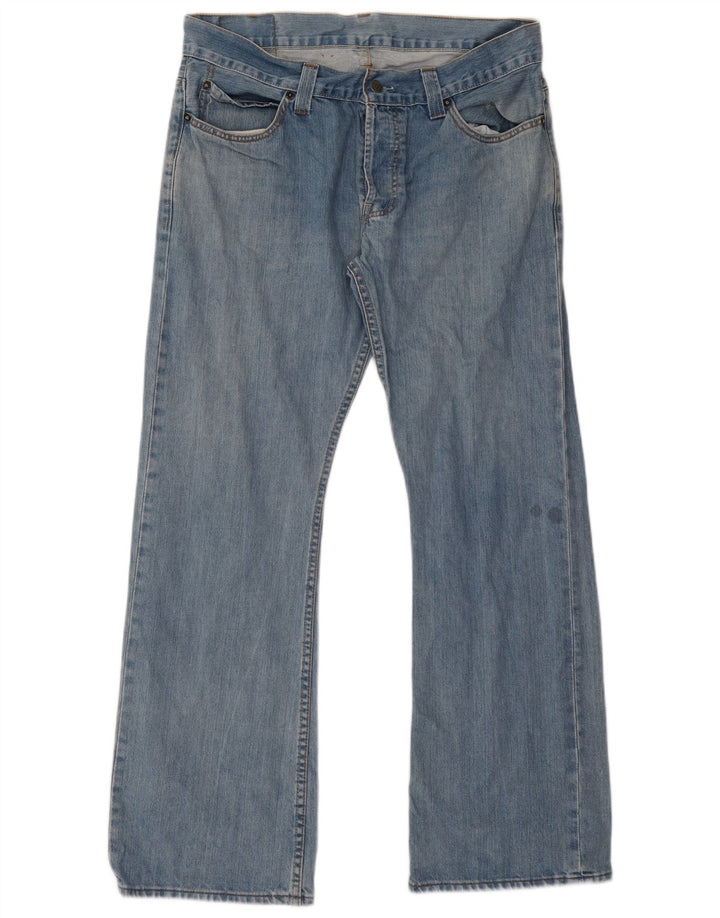 Levi's Uomo 551 Jeans Bootcut W36 L32 Cotone Blu