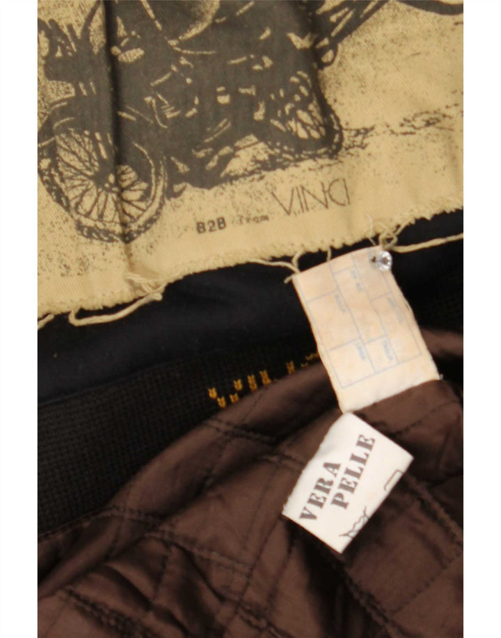 Giacca in pelle da uomo Vinci IT 52 XL Marrone