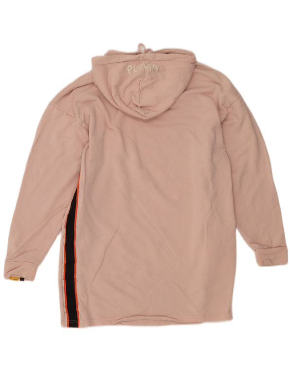 Abito da donna con cappuccio oversize con grafica Puma UK 10 Small Pink Colourblock