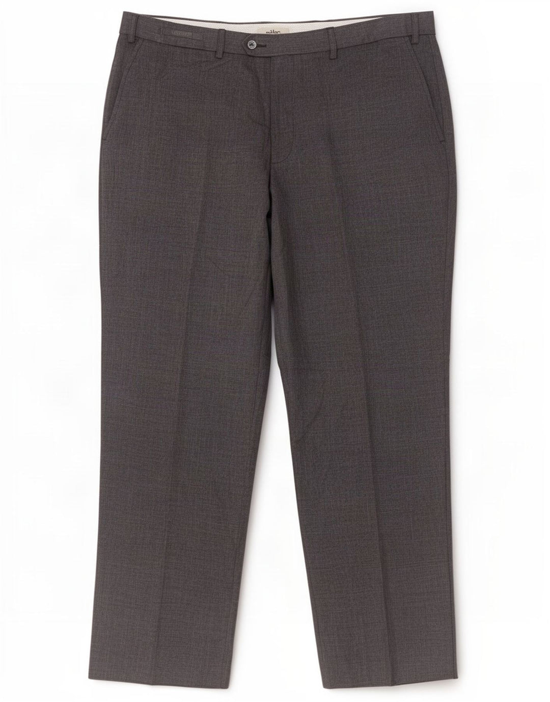Pantaloni da abito dritti da uomo Marks & Spencer W38 L31 poliestere blu