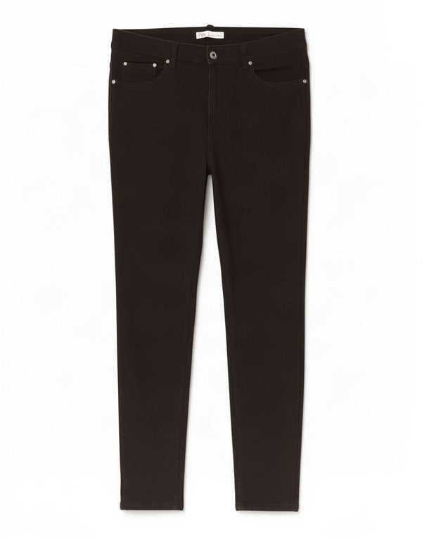 Jeans skinny da uomo Zara EU 44 Large W34 L30 Neri