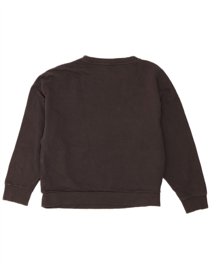 Felpa grafica da donna Puma UK 16 grande cotone nero