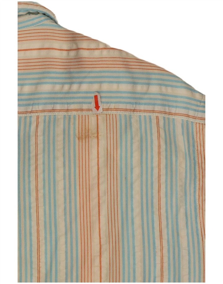 Camicia Diadora Uomo Large in Cotone Rigato Multicolor