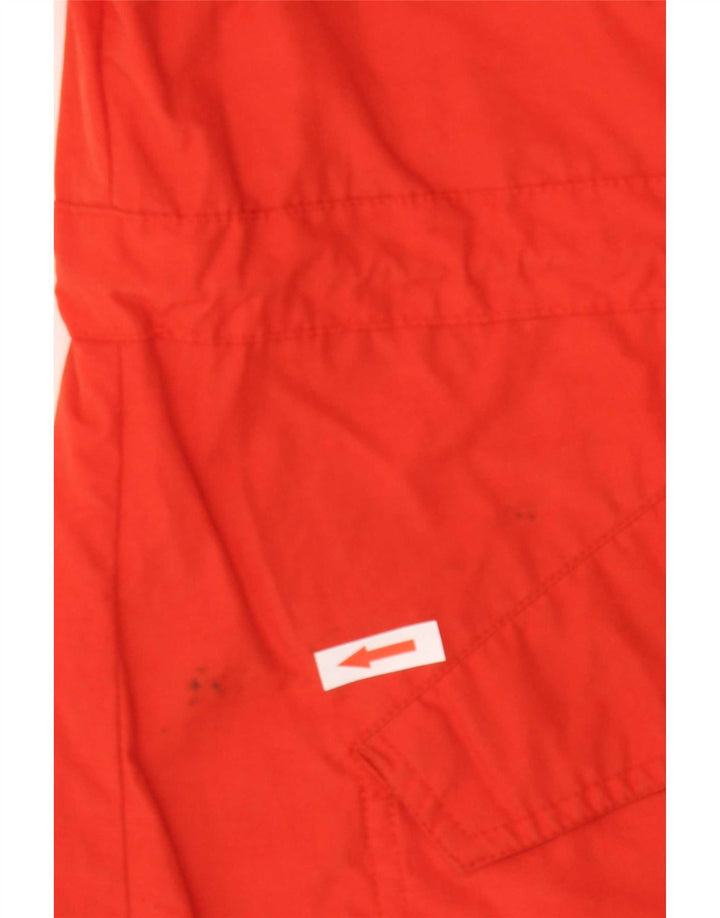 Giacca Parka con cappuccio da donna Fat Face UK 14 grande cotone rosso