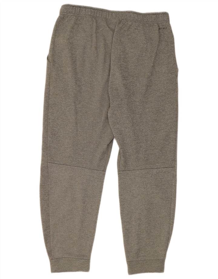 Pantaloni da tuta Nike Dri Fit da uomo, pantaloni da jogging, grandi, in poliestere grigio