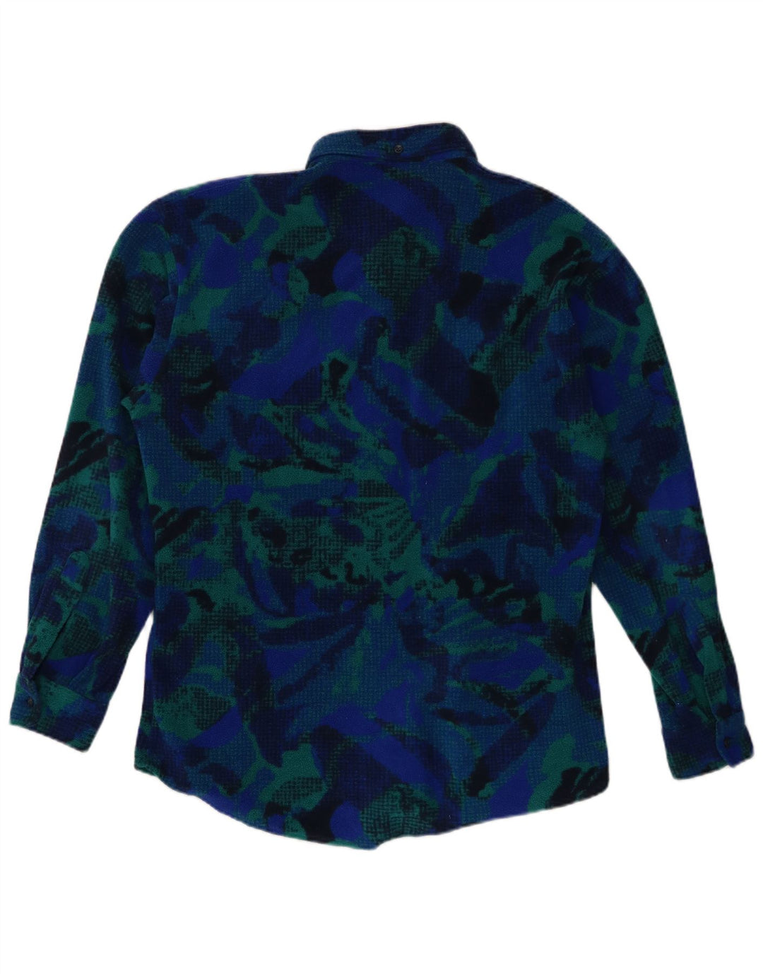 Camicia in pile Fila da uomo con motivo astratto IT 46 Small Blu