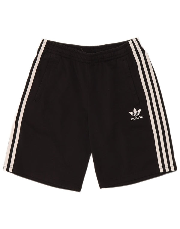 Pantaloncini sportivi Adidas da ragazzo 13-14 anni in poliestere nero