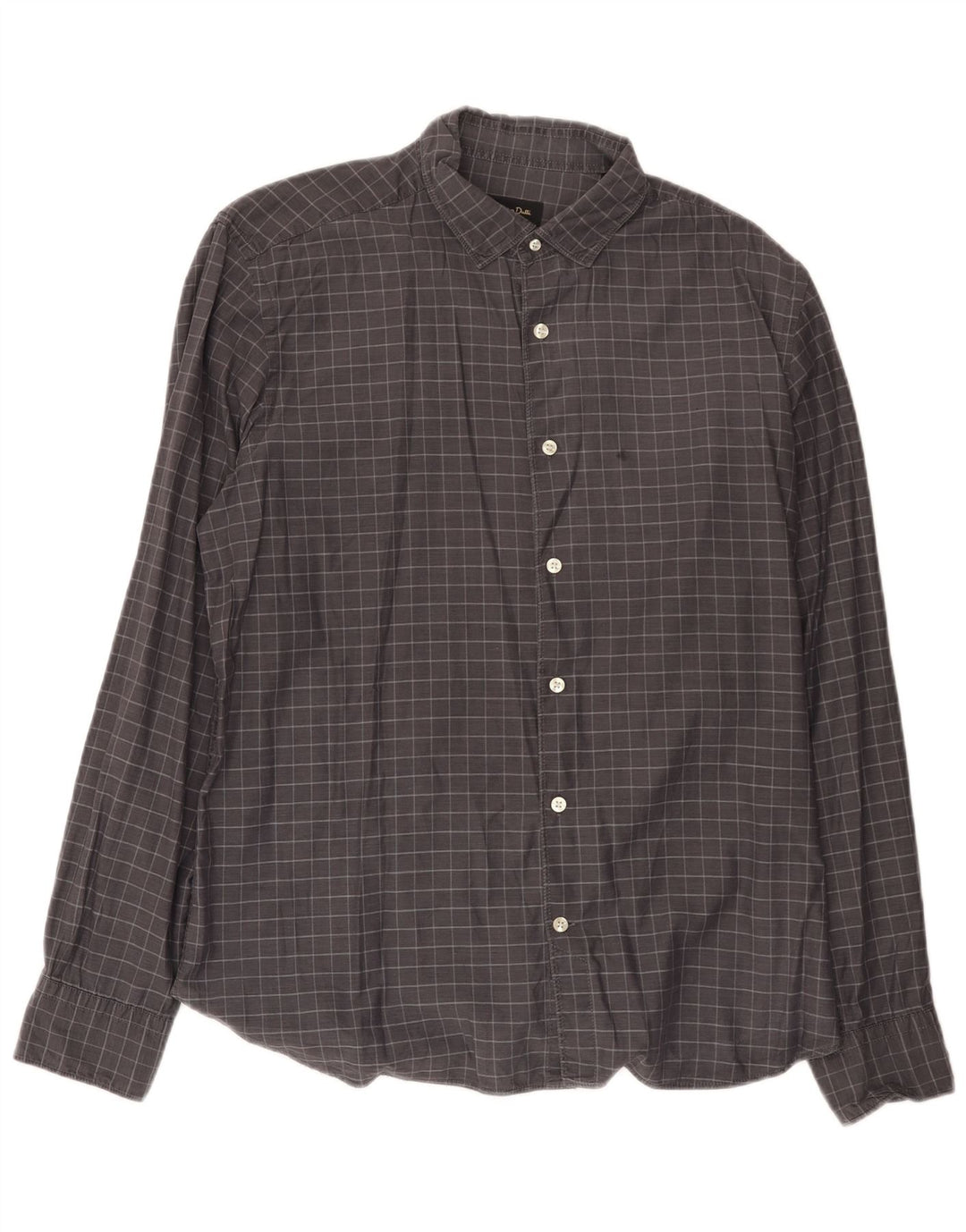Camicia da uomo Massimo Dutti XL a quadri grigi