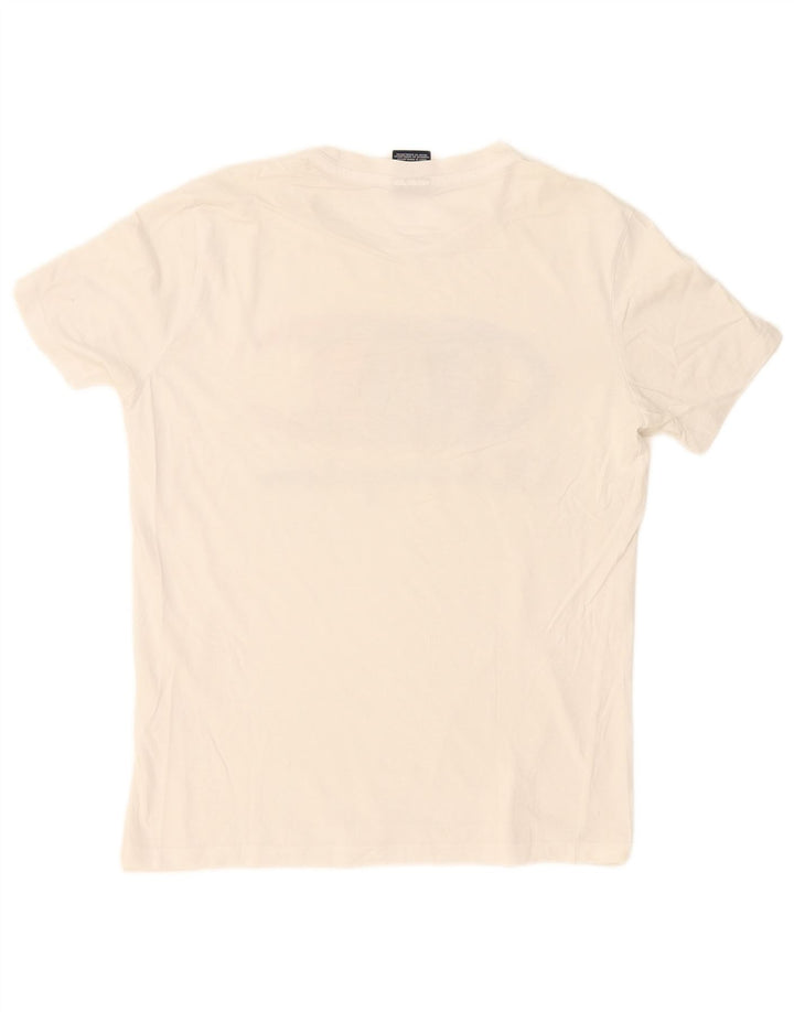 T-shirt grafica da uomo Champion Top piccola bianca