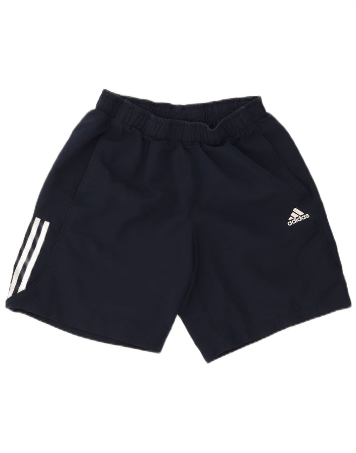 Pantaloncini sportivi da uomo ADIDAS medio blu navy in poliestere