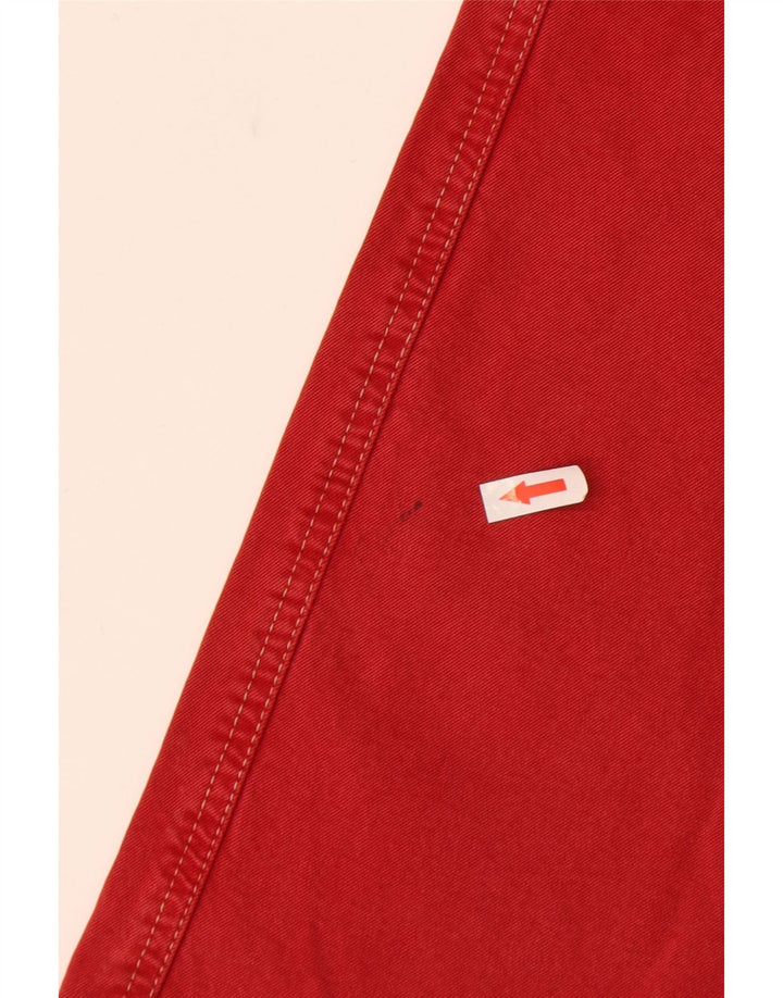 Jeans dritti da uomo Jeckerson W34 L34 cotone rosso