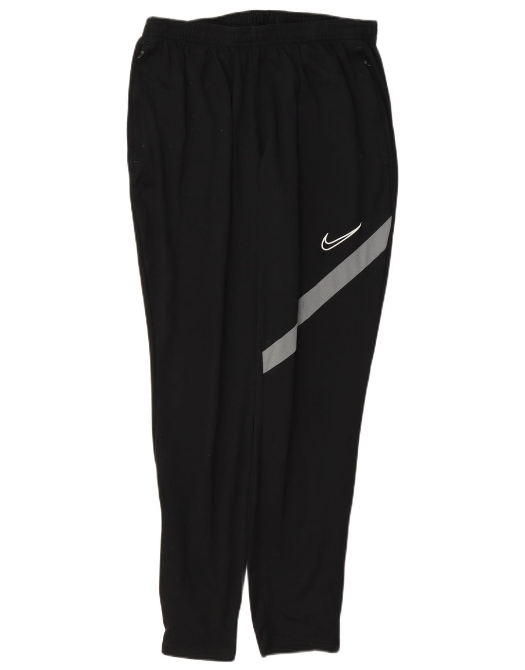 Pantaloni da tuta Nike Dri Fit da uomo, grandi, in poliestere color block nero