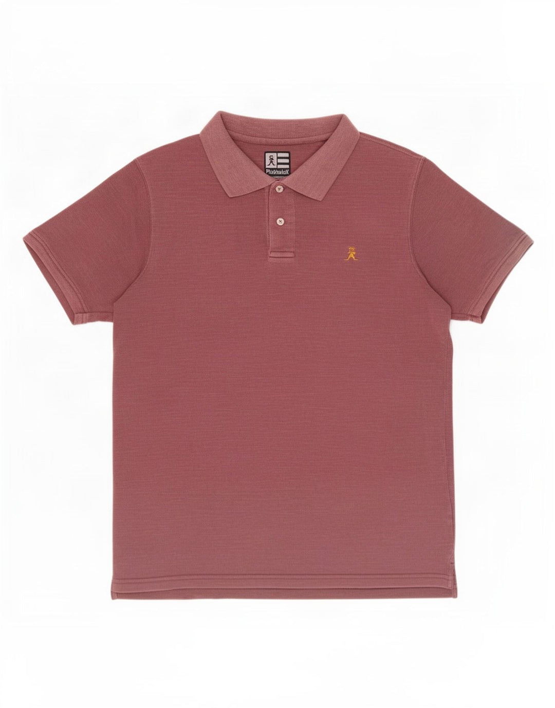 Polo da uomo Pickwick in cotone rosa medio