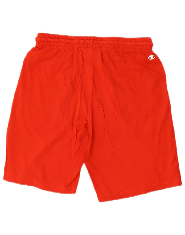 Pantaloncini sportivi con grafica Champion da ragazzo 13-14 anni XL in cotone rosso