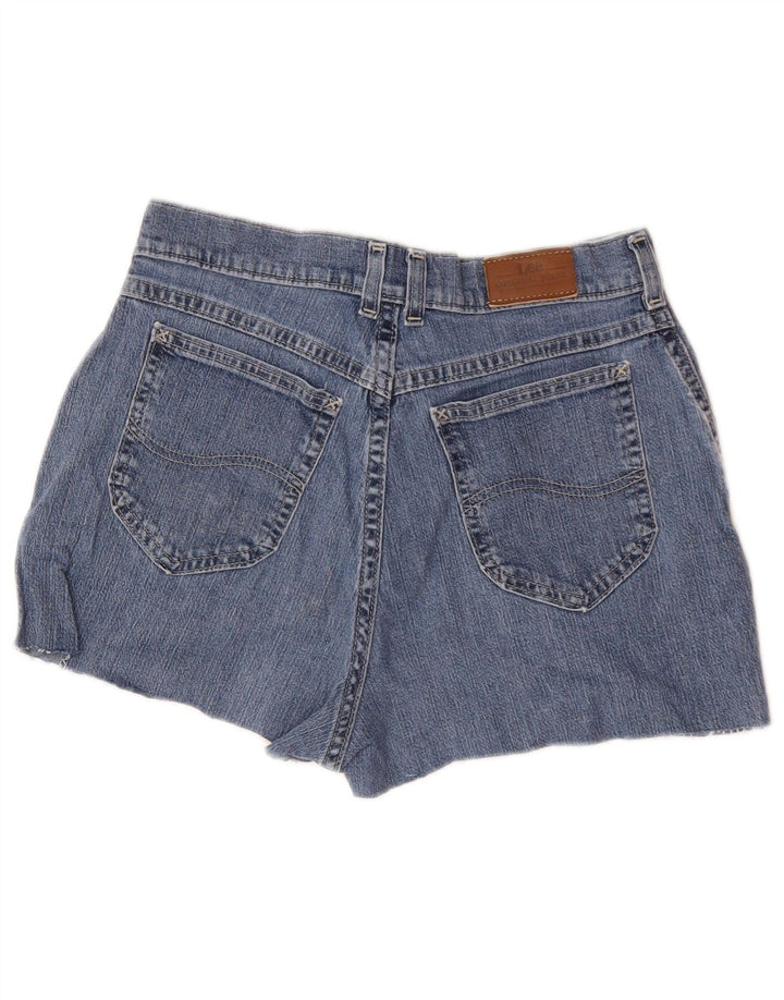 Pantaloncini di jeans da donna LEE W28 cotone blu medio