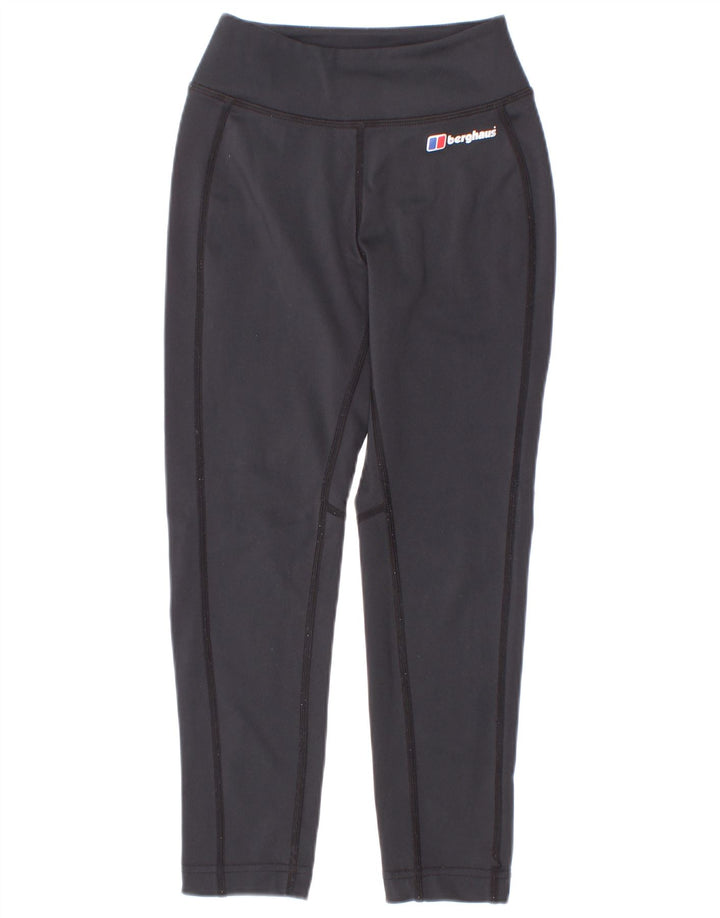 Leggings per ragazze Berghaus 5-6 anni in poliestere nero