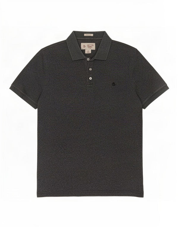 Polo da uomo Penguin vestibilità classica grigio medio