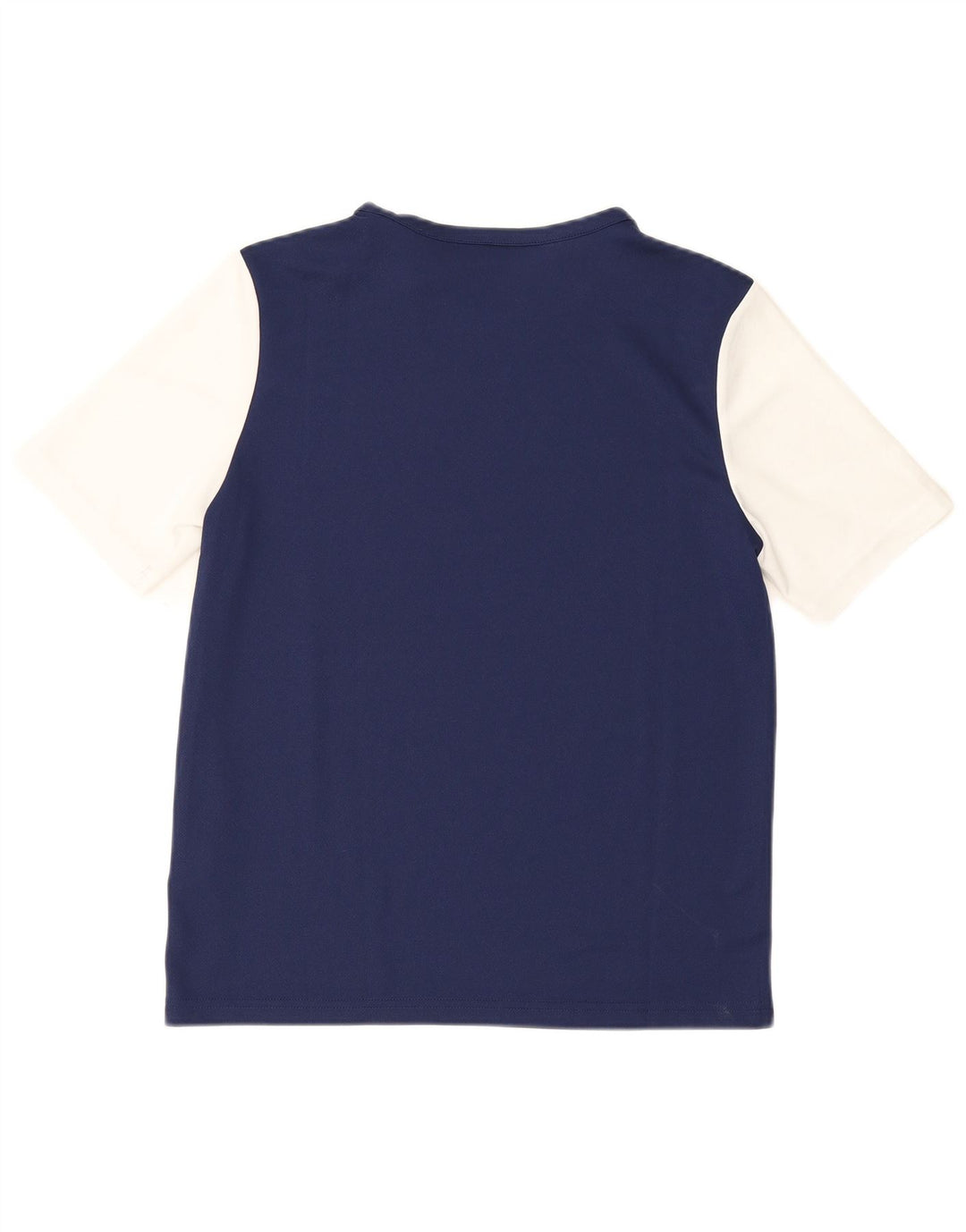 T-shirt da ragazzo Adidas Top 13-14 anni in poliestere color block blu navy