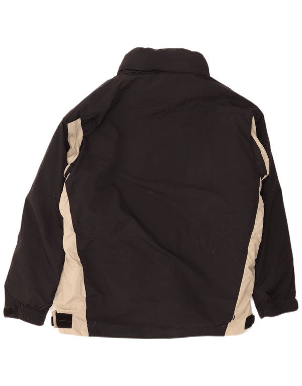 Giacca a vento da uomo vestibilità ampia KAPPA UK 40 Large Black Colourblock