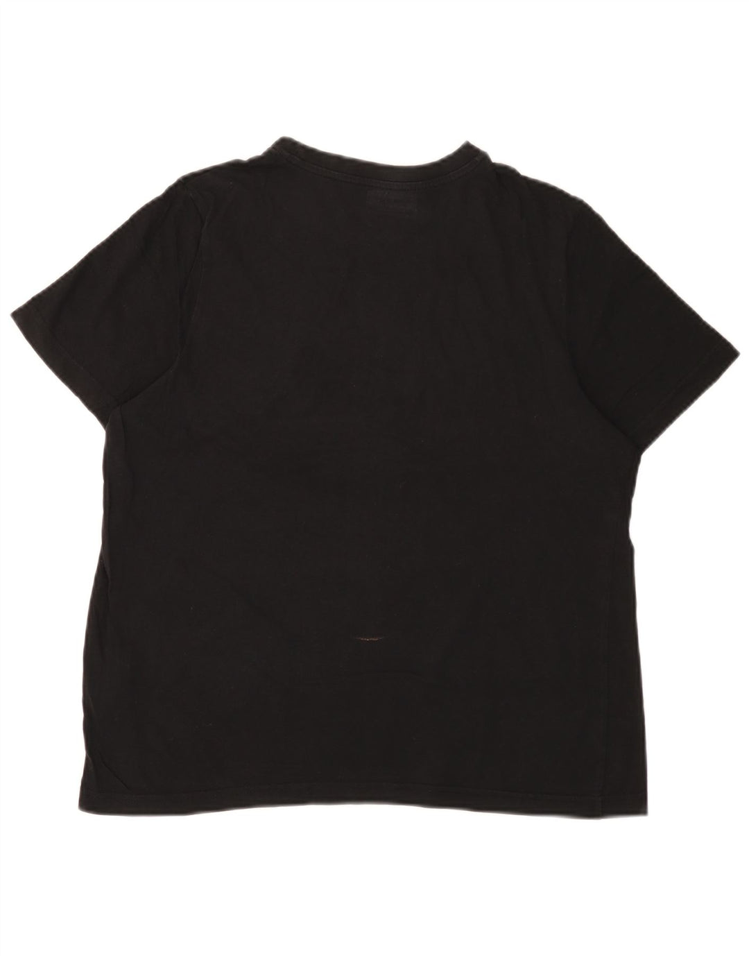 T-shirt grafica da donna Kappa Top UK 14 cotone medio nero