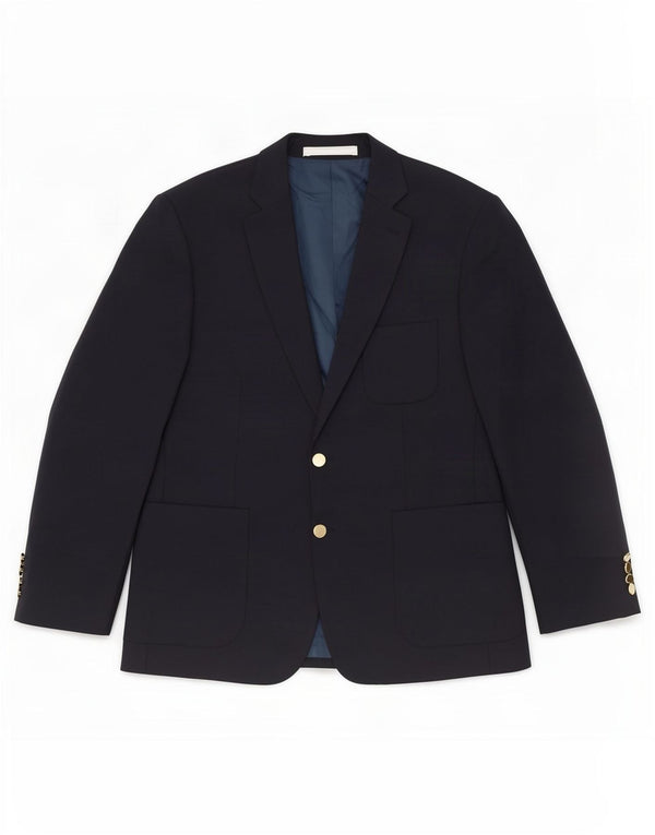 Giacca blazer a 2 bottoni da uomo Marks & Spencer UK 40 medio blu navy