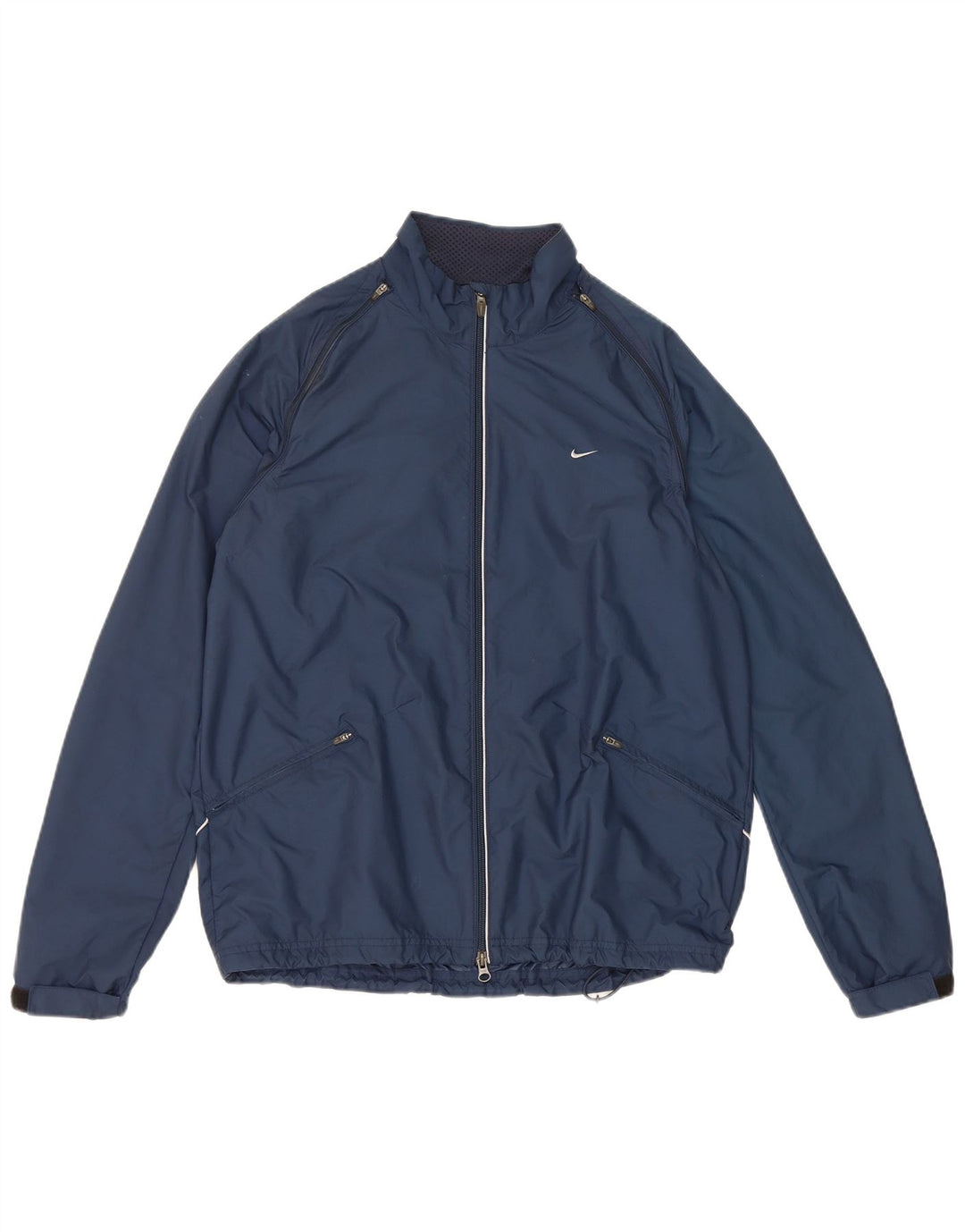 Giacca da tuta da donna Nike UK 14/16 Large Blu Navy