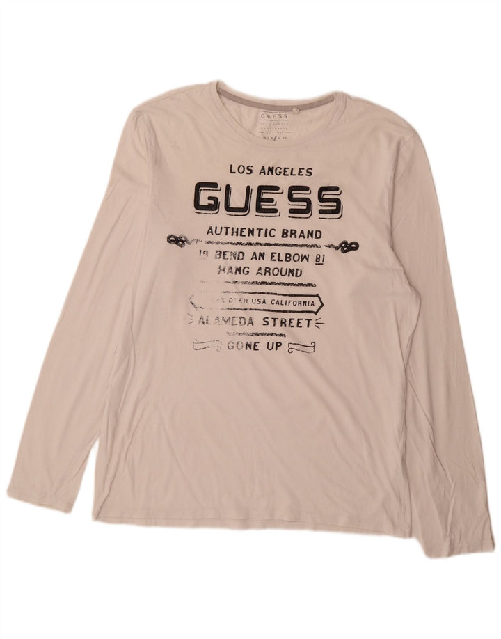 T-shirt da uomo Asics Top grande in poliestere grigio