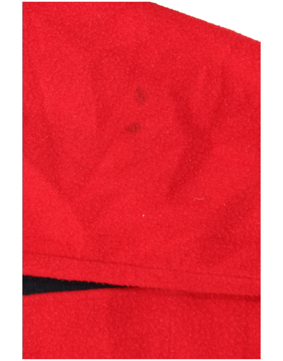 INVICTA Maglione in pile con collo con zip e grafica da uomo piccolo rosso a blocchi di colore