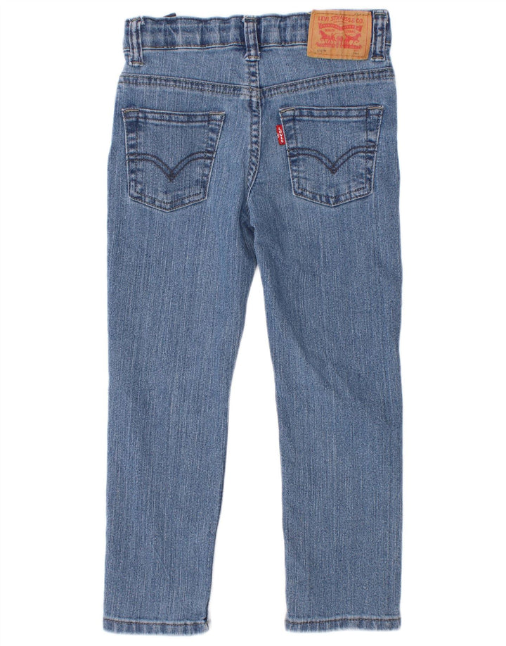 Levi's Ragazzi 511 Jeans Slim 4-5 Anni W22 L18 Cotone Blu