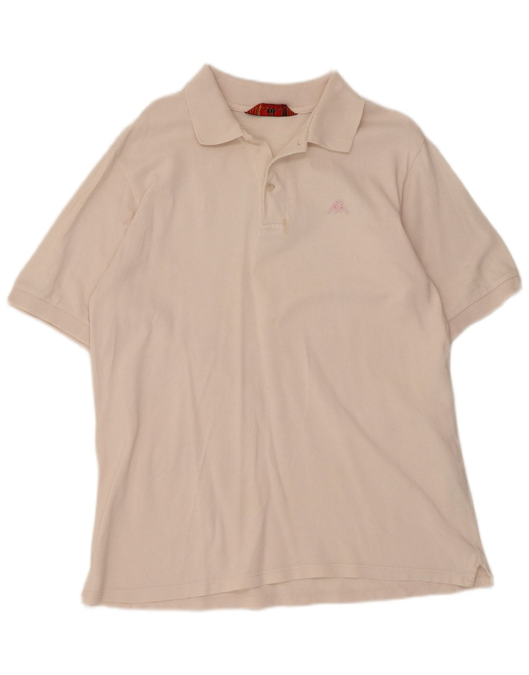 Polo Kappa Uomo Cotone Beige Medio