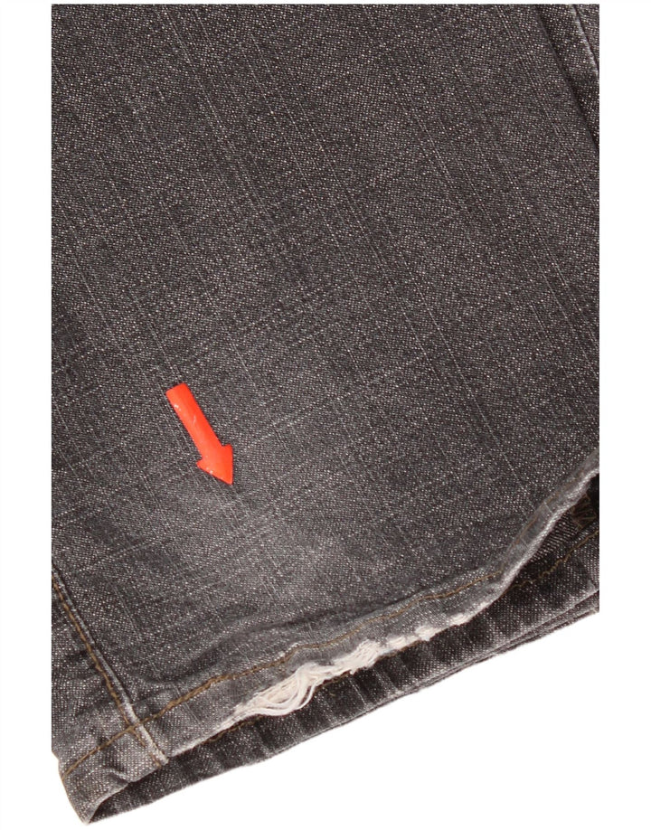 Levi's Donna 505 Jeans dritti effetto consumato US 6 Medio W30 L32 Grigio