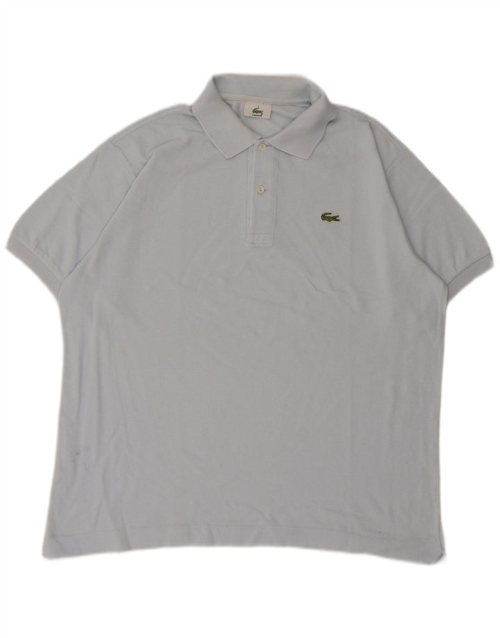 Polo da uomo Lacoste taglia 5 grande in cotone blu