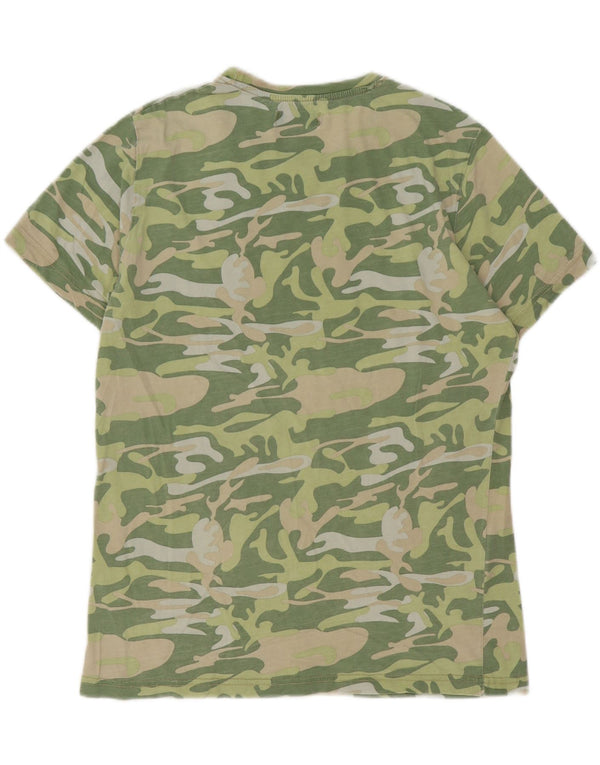 Jeep T-shirt grafica da uomo Top XL verde mimetico