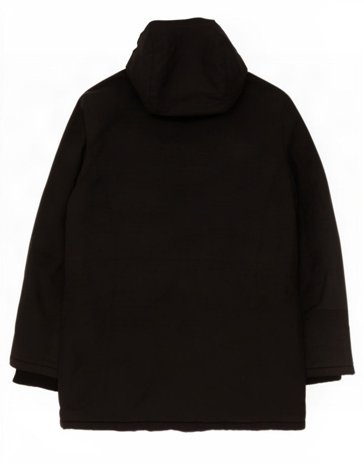 Giacca parka da donna Superdry UK 14 grande poliestere nero